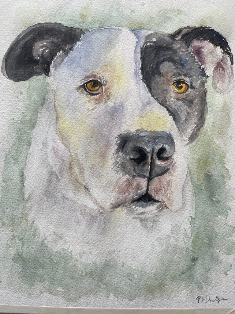 Custom Pet Portrait Deposit