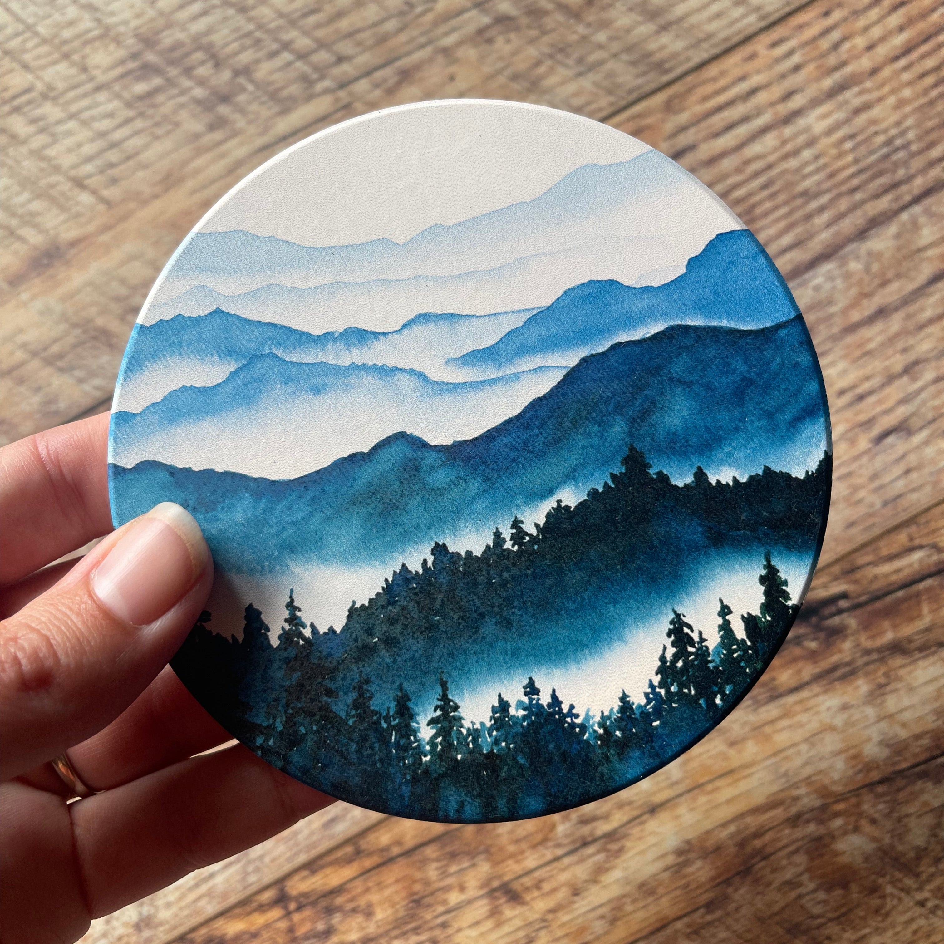 Set of 4 Ceramic Coasters
