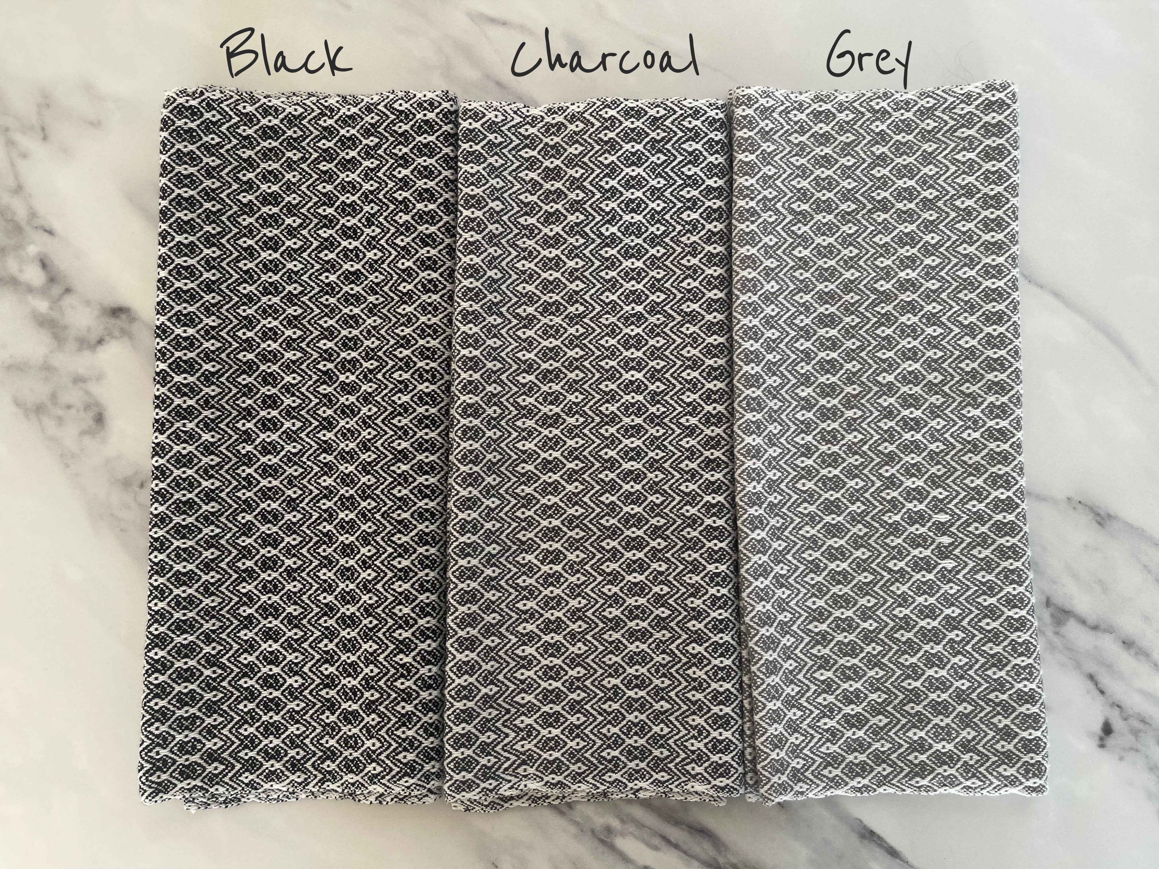 Dancing Diamond Handwoven Kitchen Towels