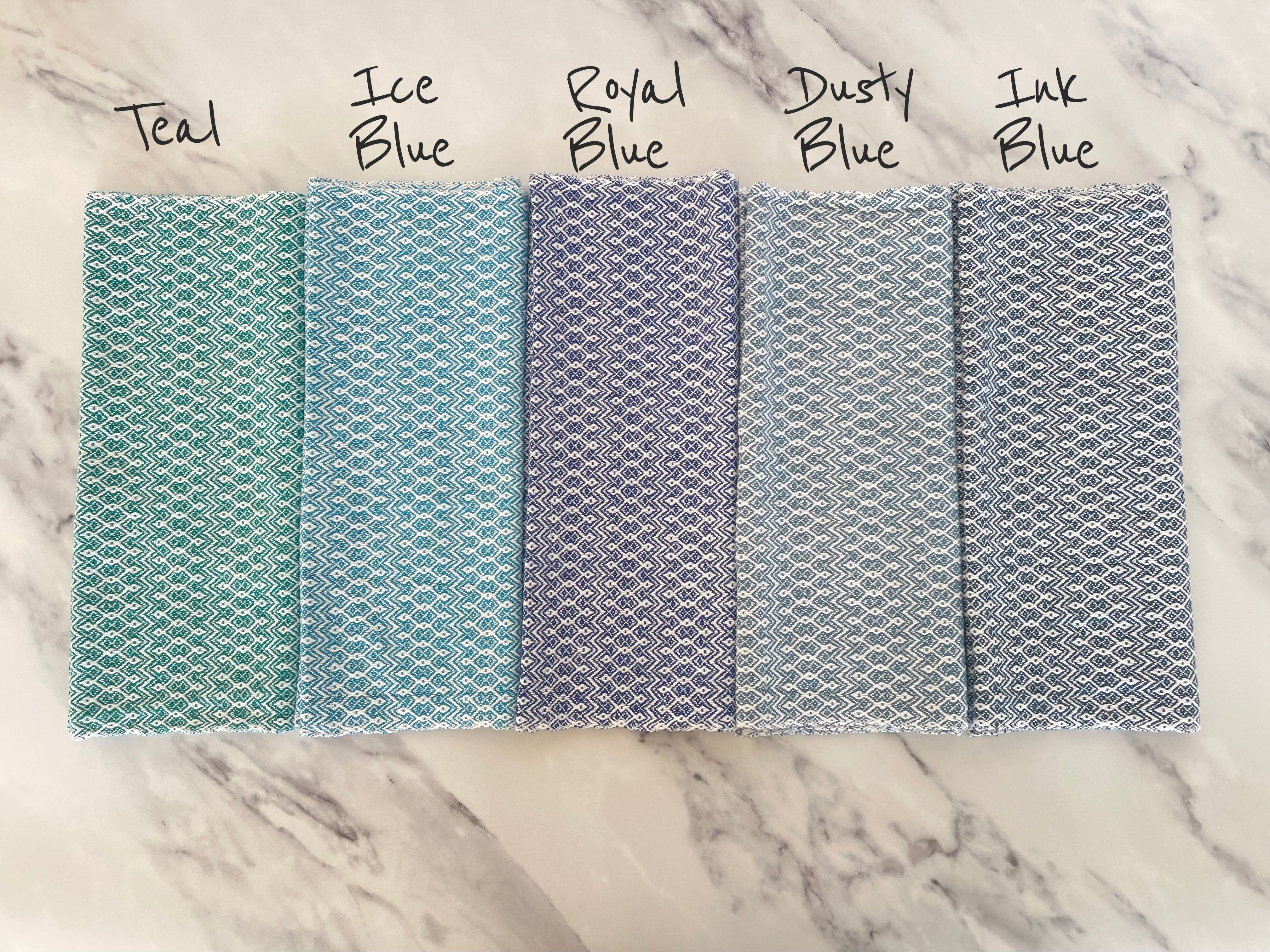 Dancing Diamond Handwoven Kitchen Towels