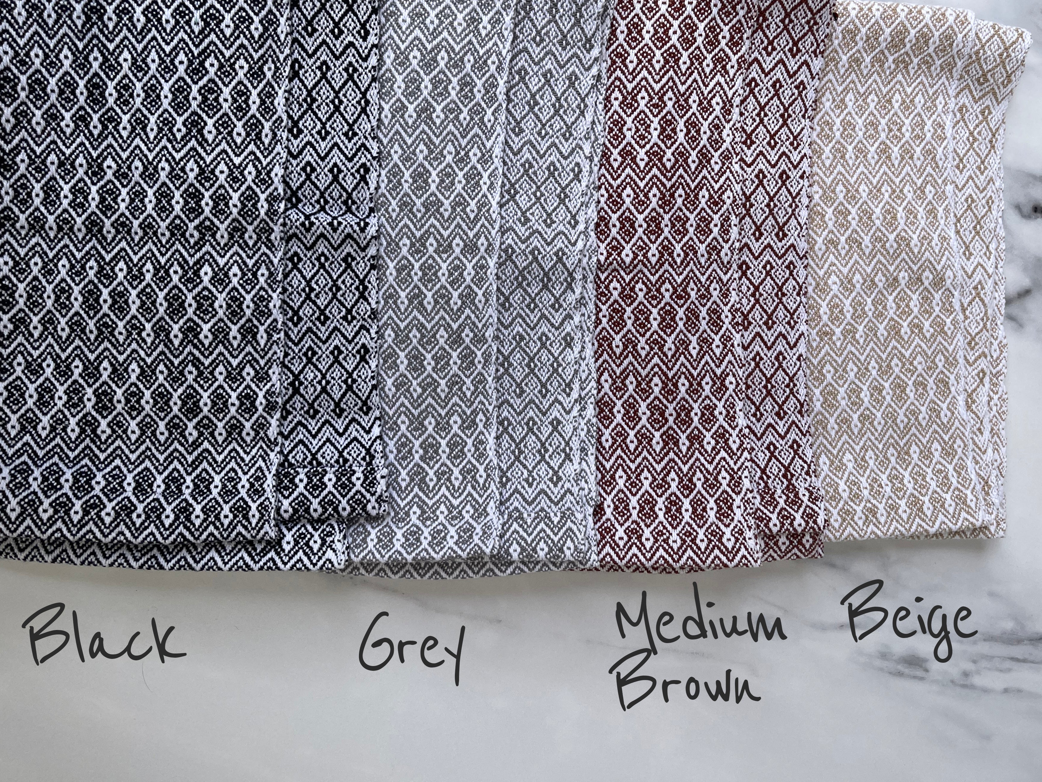 Dancing Diamond Handwoven Kitchen Towels