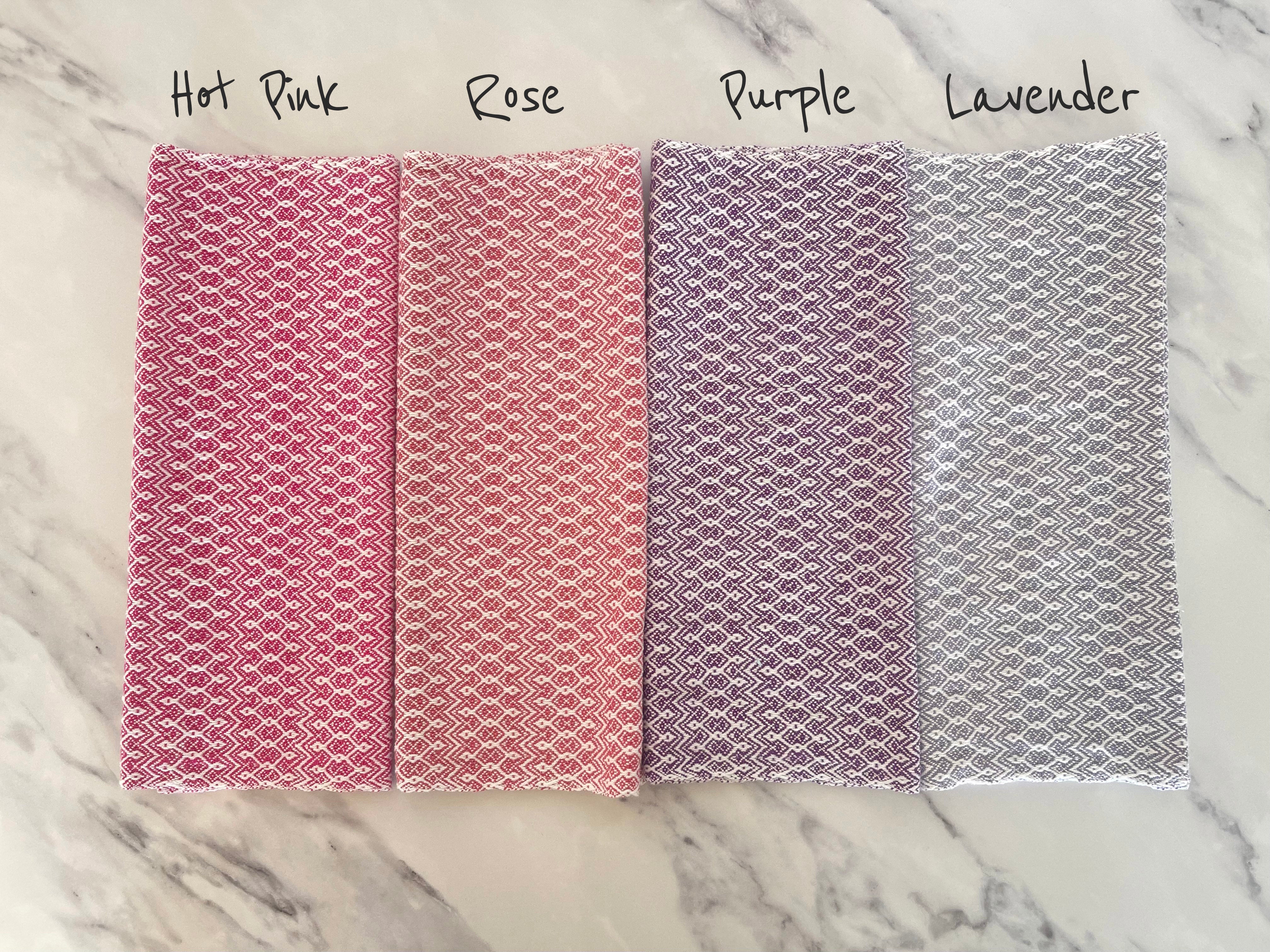 Dancing Diamond Handwoven Kitchen Towels