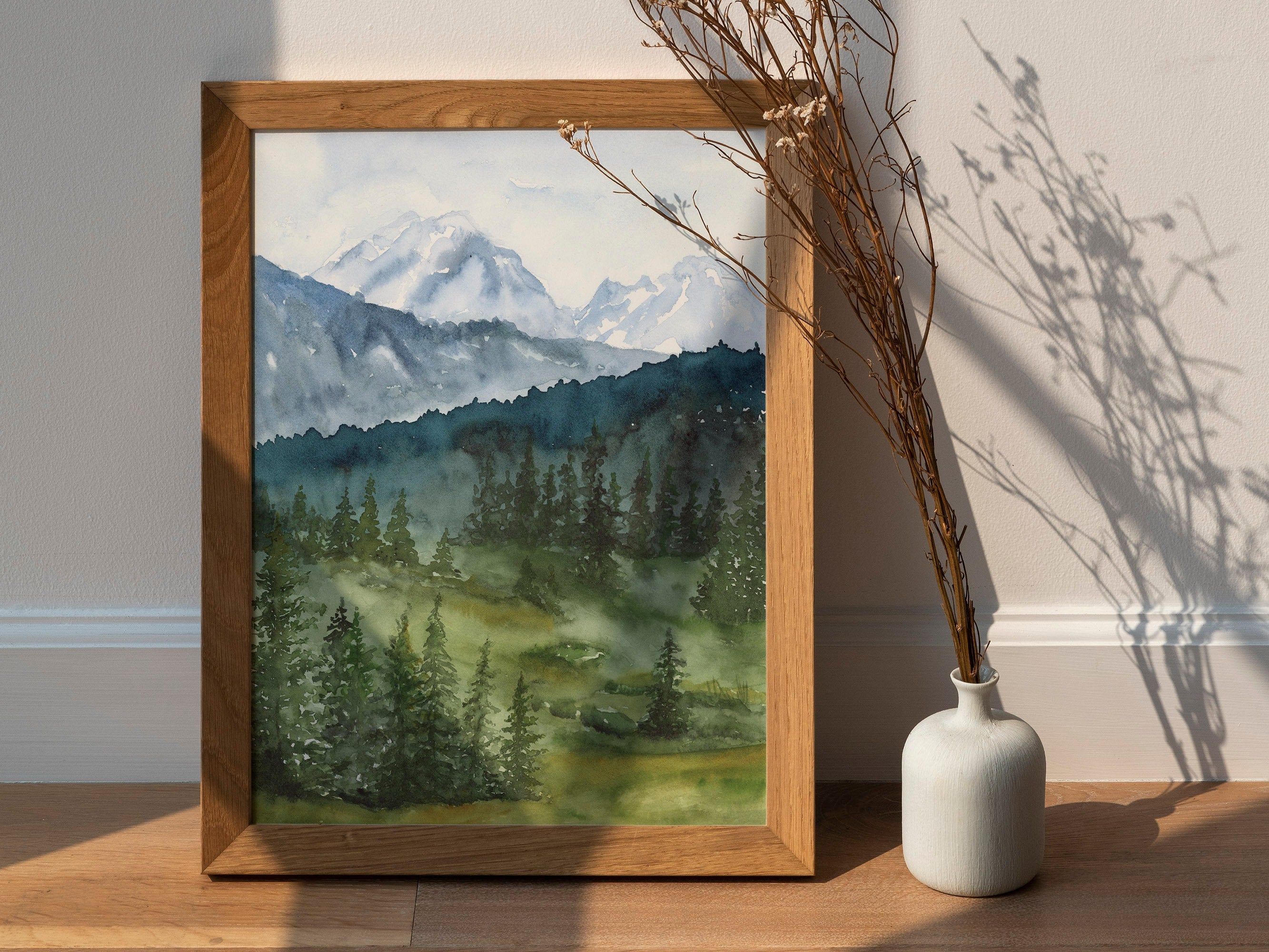 Rolling Summer Mountain Hills