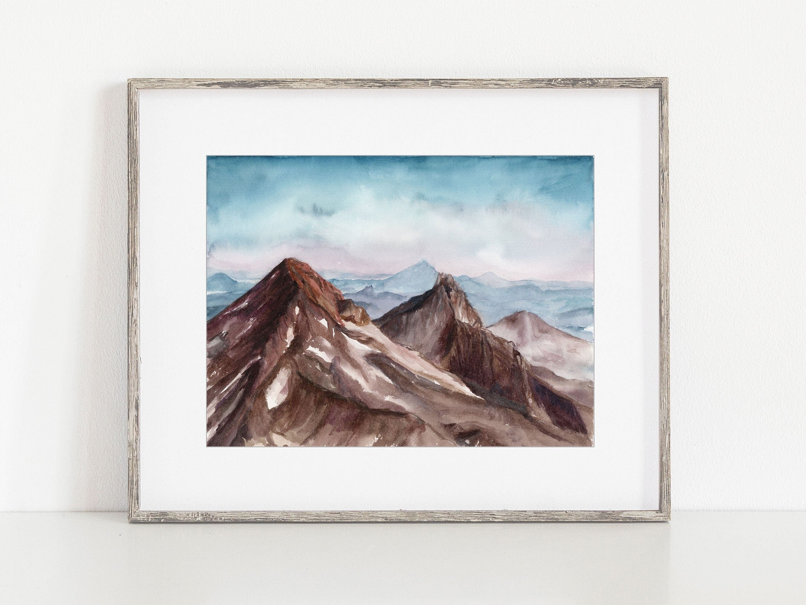 Three Sisters in the Early Morning