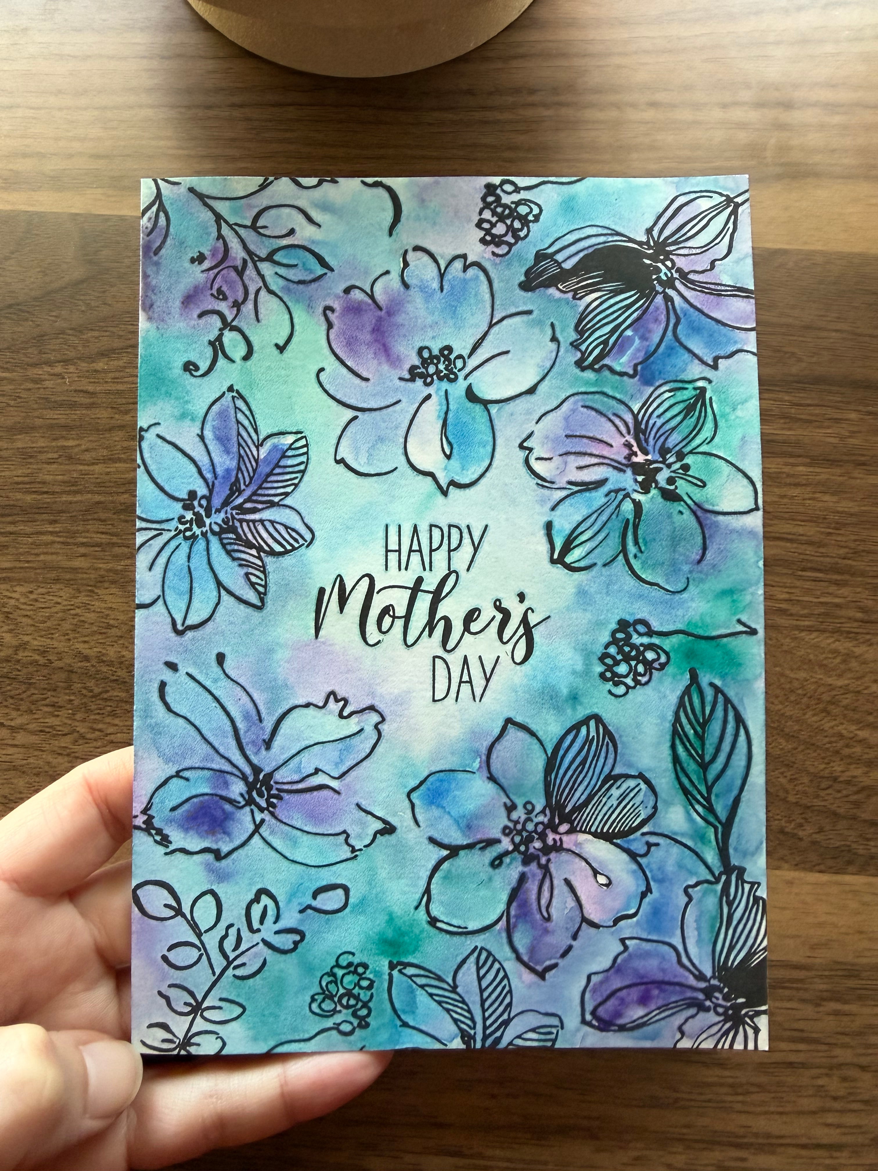 Handmade Mother's Day Card