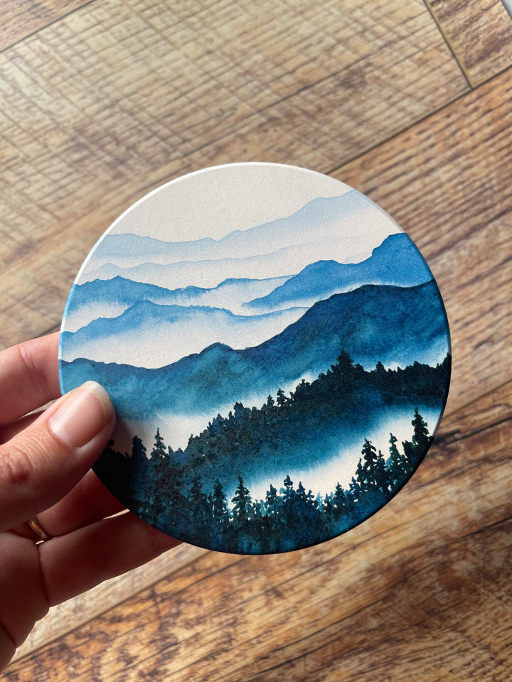 Set of 4 Ceramic Coasters