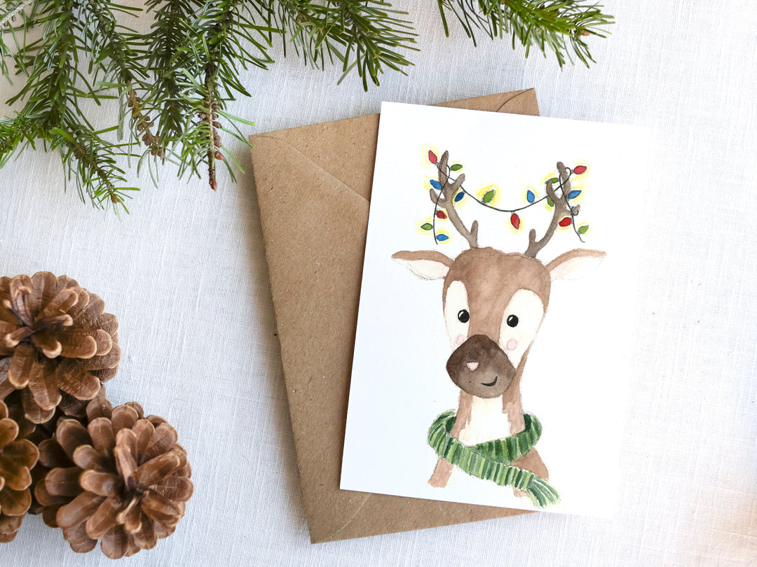 Cute Festive Animal Holiday Card Pack