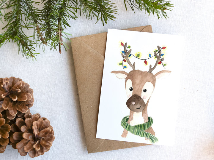 Cute Festive Animal Holiday Card Pack