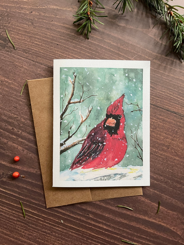 Winter Birds Holiday Card Pack