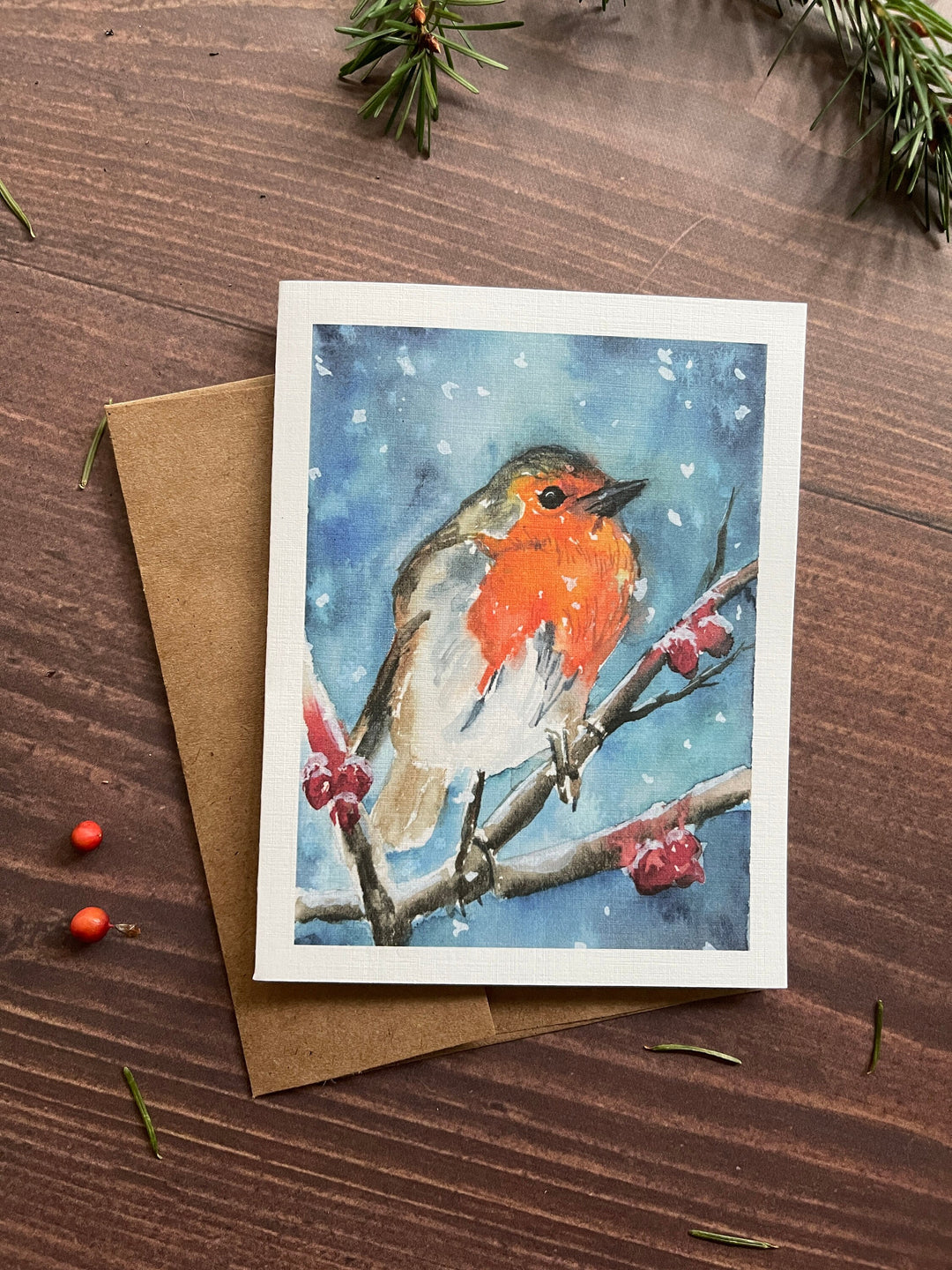 Winter Birds Holiday Card Pack